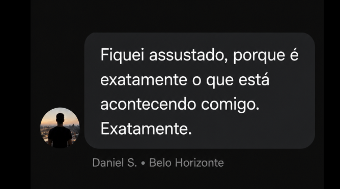Mensagem de Daniel S. - Belo Horizonte